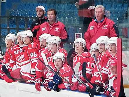 Photo hockey CGS : Le Spartak de retour - KHL - Kontinental Hockey League