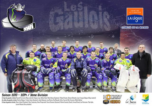 Photo hockey Chlons : Pour la victoire et la bonne cause - Division 3 : Chlons-en-Champagne (Les Gaulois)