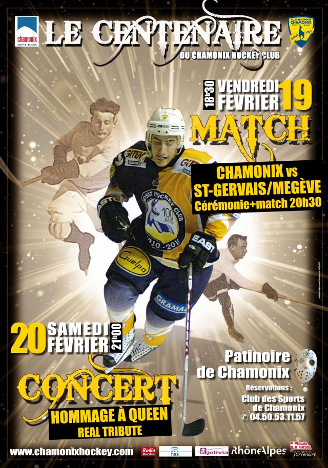 Photo hockey Chamonix : Le centenaire - Ligue Magnus : Chamonix  (Les Pionniers)
