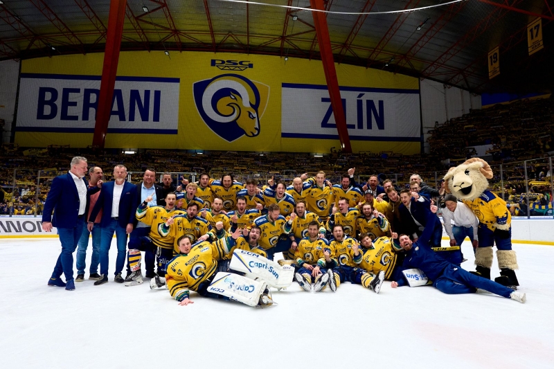 Photo hockey Chance Liga : Zln champion ! - Hockey en Europe