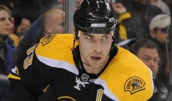 Photo hockey Chara prend de l