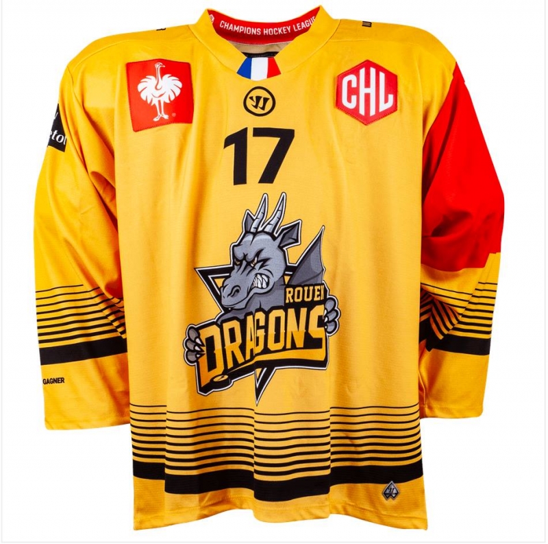 Photo hockey CHL : les maillots dvoils - Europe : Continental Cup - CHL : Rouen (Les Dragons)