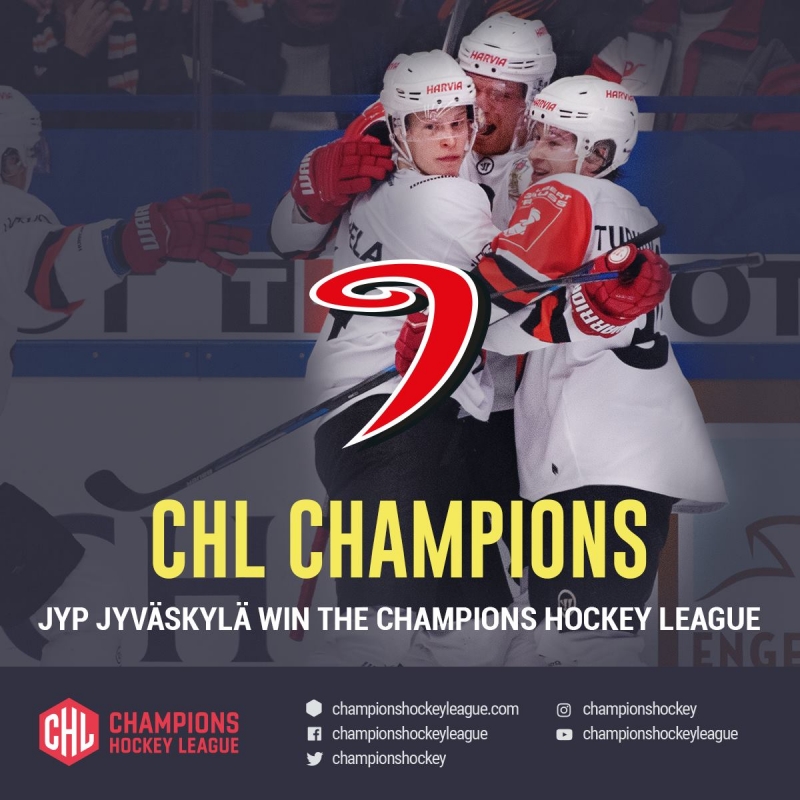 Photo hockey CHL: Jyvskyl champion - Europe : Continental Cup - CHL