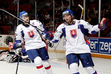 Photo hockey CM : La Slovaquie dans la douleur - Championnats du monde