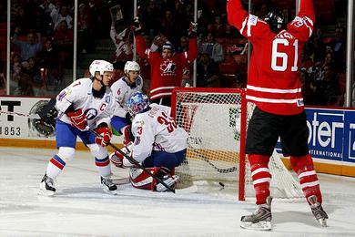 Photo hockey CM : Le Canada bien sr ! - Championnats du monde