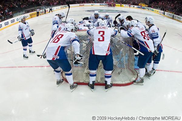 Photo hockey CM 09 : BRAVO LES BLEUS !!! - Championnats du monde