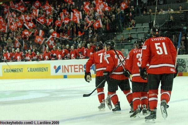 Photo hockey CM 09 : Canada et Sude victorieux - Championnats du monde