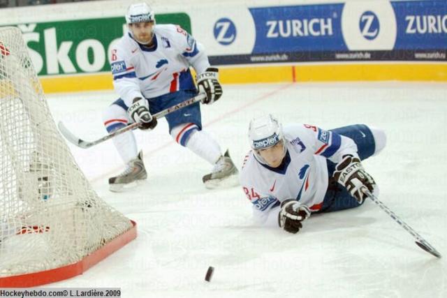 Photo hockey CM 09 : La France et la Slovaquie chutent - Championnats du monde