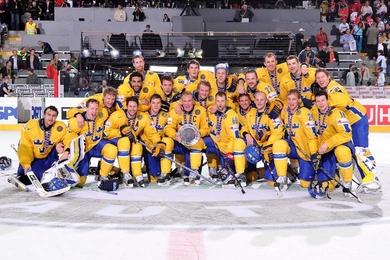 Photo hockey CM 09 : La Sude bronze - Championnats du monde