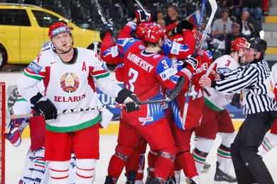 Photo hockey CM 09 : Le Blarus limin - Championnats du monde