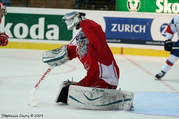 Photo hockey CM 09 : Le Danemark reste en Elite - Championnats du monde