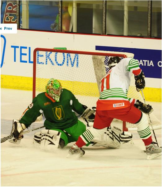 Photo hockey CM IB : Les Croates sans piti - Championnats du monde