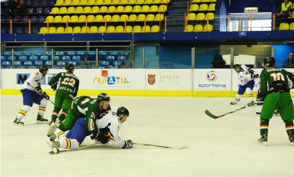 Photo hockey CM II B : Les Verts humilis - Championnats du monde