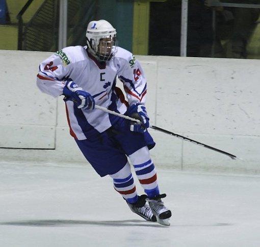 Photo hockey CM U18 - D1 : Le capitaine en direct - Championnats du monde