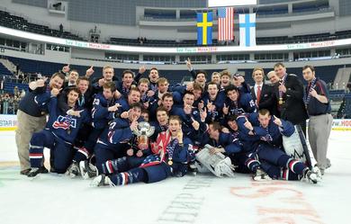 Photo hockey CM U18 : Les Etats-Unis en or - Championnats du monde
