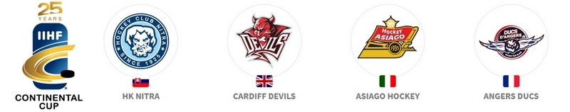 Photo hockey Continental-Cup - Rsultats et programme 2e journe - Europe : Continental Cup - CHL : Angers  (Les Ducs)