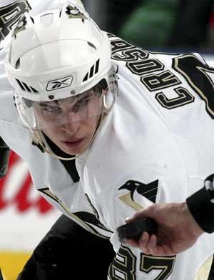 Photo hockey Crosby au coeur d