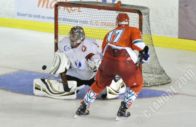 Photo hockey D1 : Courbevoie - Toulouse-Blagnac en images - Division 1