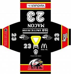 Photo hockey D1 : Des nouveaux maillots pour Nice - Division 1 : Nice (Les Aigles)
