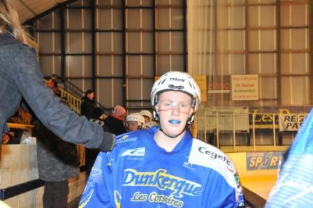 Photo hockey D2 : Benjamin Denis OK pour le hockey - Division 2 : Dunkerque (Les Corsaires)