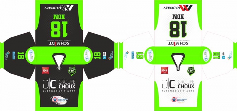 Photo hockey D2 : Le nouveau maillot d