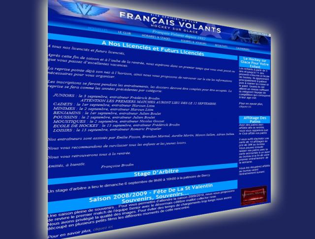 Photo hockey D2 : Nouveau site chez les Volants - Division 2 : Paris (FV) (Les Franais Volants)