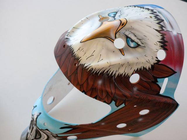 Photo hockey D2 : Viry prsente son masque - Division 2 : Viry-Chtillon (Les Jets)