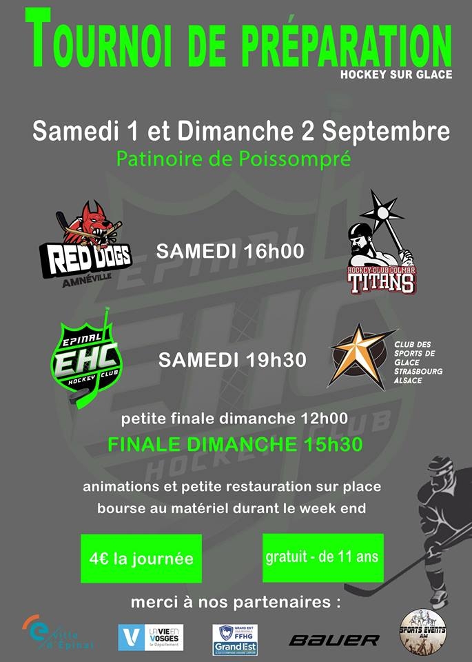 Photo hockey D3 : Colmar remporte le tournoi spinalien - Division 3