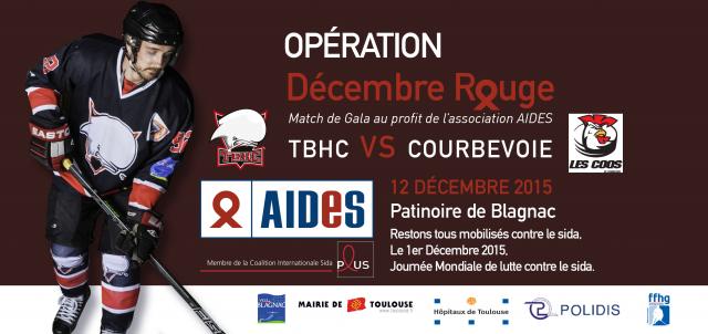 Photo hockey Dcembre rouge au TBHC  - Division 1 : Toulouse-Blagnac (Les Belougas)