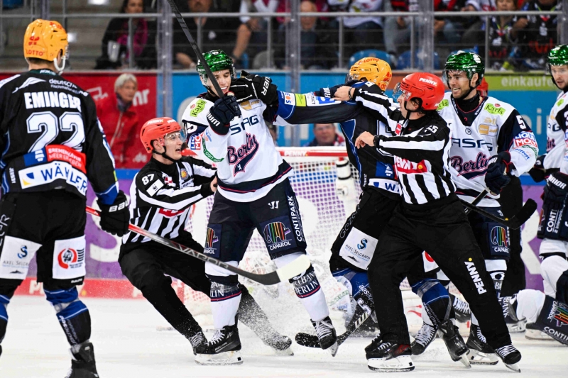 Photo hockey DEL : La bataille pour les bons si�ges - Hockey en Europe