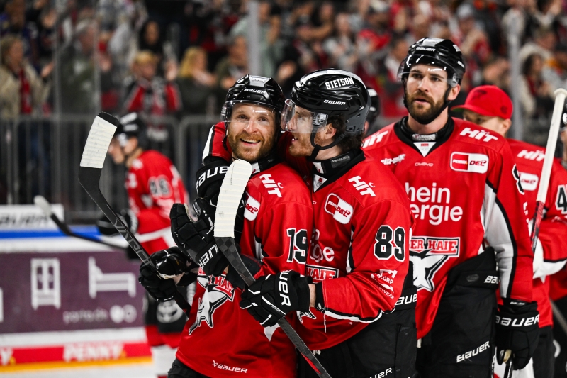 Photo hockey DEL : Les requins remontent le Rhin - Hockey en Europe