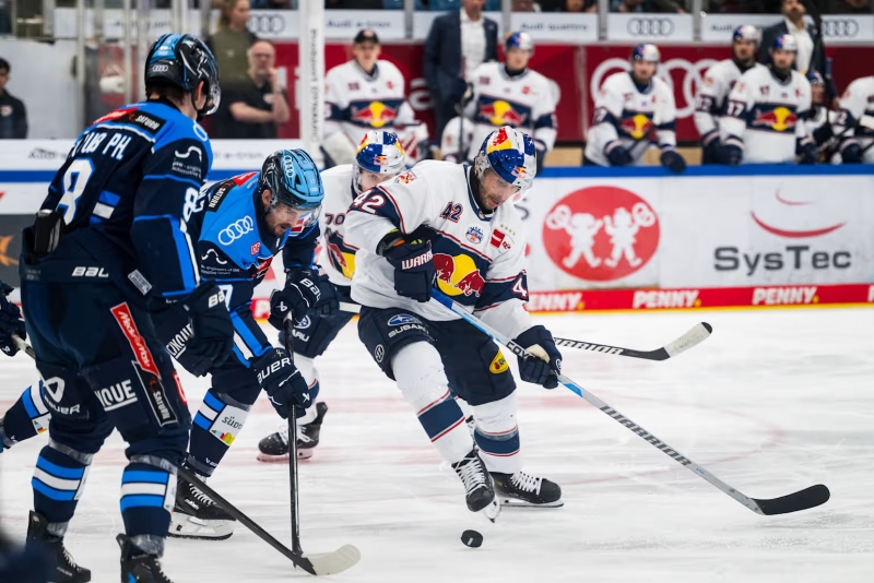 Photo hockey DEL : Ours blancs, taureaux rouges - Hockey en Europe Photo hockey DEL : Ours blancs, taureaux rouges - Hockey en Europe
