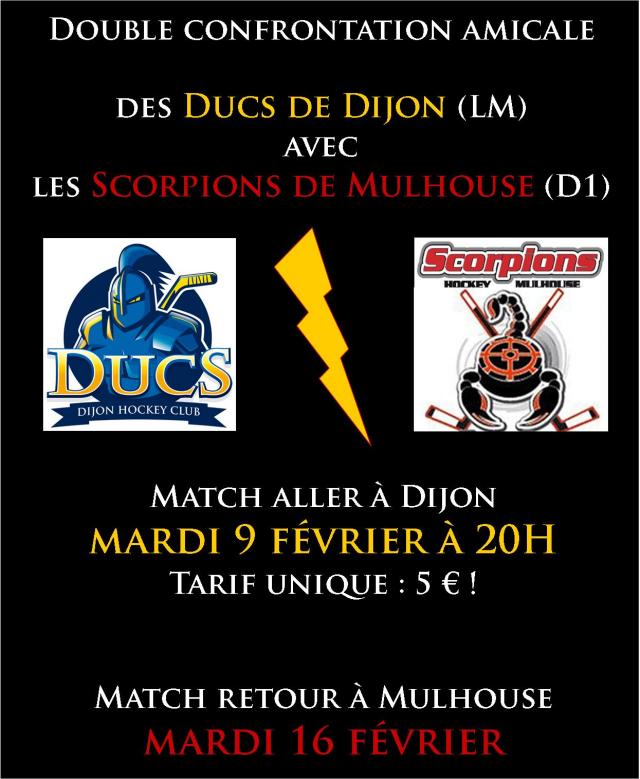 Photo hockey Dijon - Mulhouse : Deux amicaux - Hockey en France