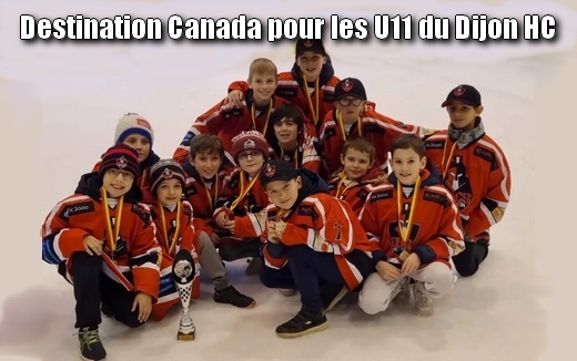 Photo hockey Dijon - Participation pour un voyage au Canada - Hockey Mineur : Dijon  (Les Ducs)