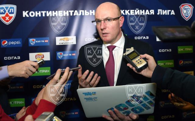 Photo hockey Discours rassurant et constructif en KHL - KHL - Kontinental Hockey League