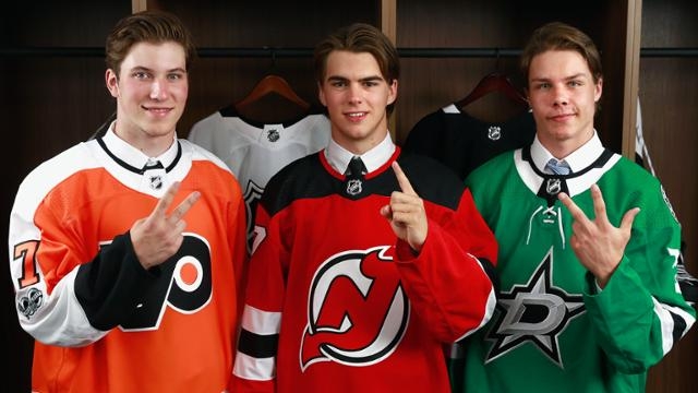 Photo hockey Draft NHL: Les New Jersey Devils ont slectionn, Nico Hischier. - NHL : National Hockey League - AHL