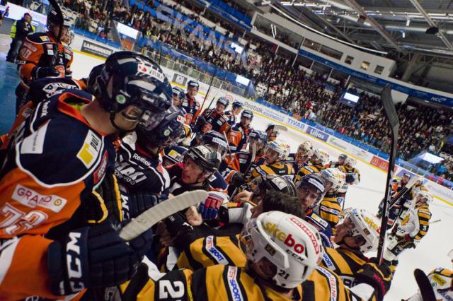 Photo hockey Elitserien : Tempte au sommet - 