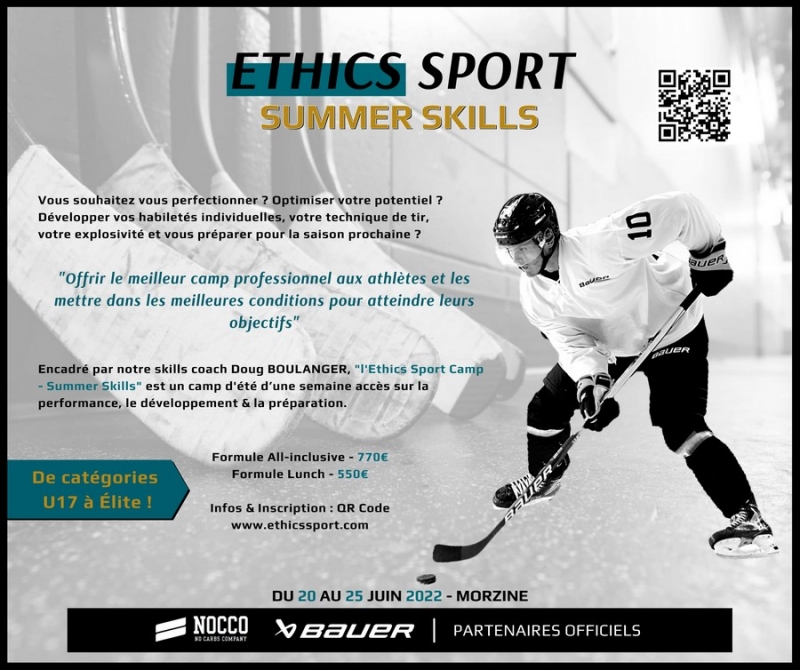 Photo hockey Ethics Sport Camp - Summer Skills - juin 2022 - Hockey Mineur