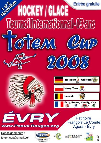 Photo hockey Evry : Totem Cup - Tournoi int. U13 - Hockey Mineur : Evry  (Les Peaux Rouges Evry Centre Essonne)