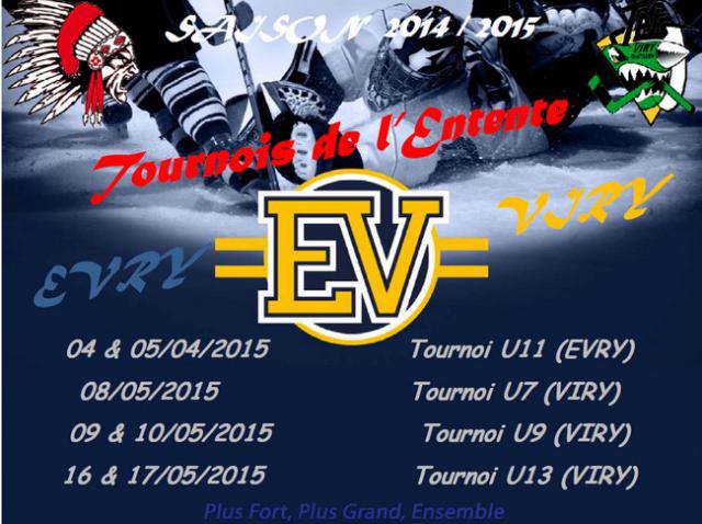 Photo hockey Evry / Viry - Tournois 2015 - Hockey Mineur