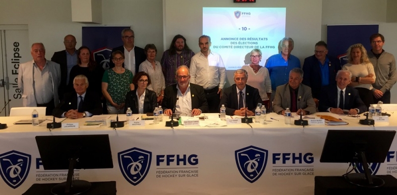 Photo hockey FFHG : Luc Tardif réélu - Hockey en France Photo hockey FFHG : Luc Tardif réélu - Hockey en France