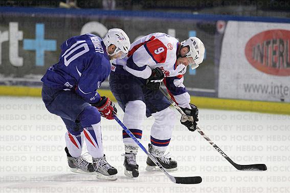 Photo hockey France-Slovnie (Valence) - Equipes de France