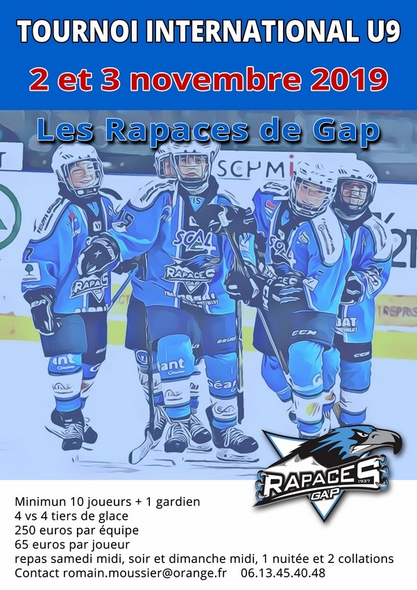 Photo hockey Gap : Tournoi U9 en novembre - Hockey Mineur