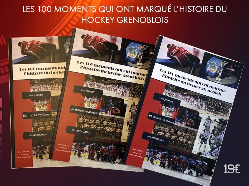 Photo hockey Grenoble: un livre sur l