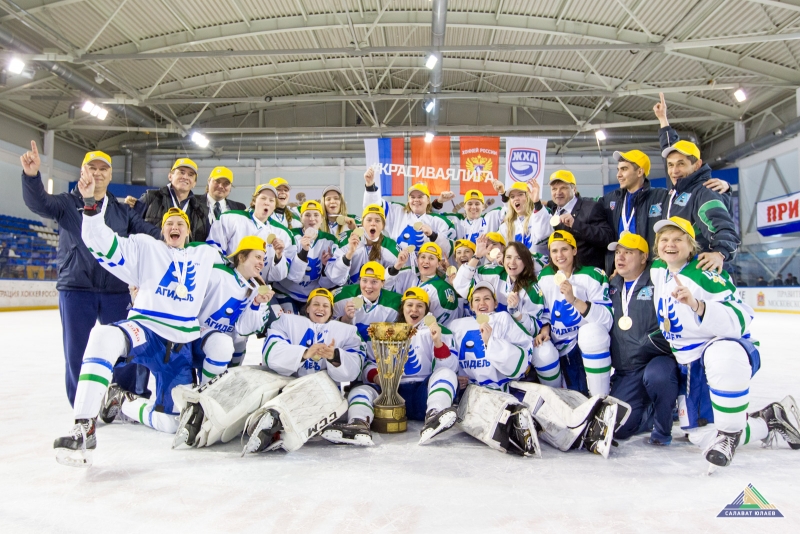 Photo hockey JHL : Agidel champion - Hockey fminin