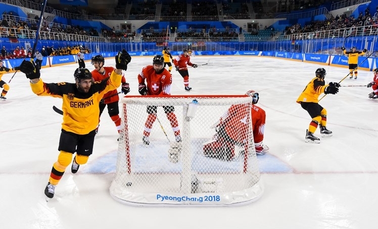 Photo hockey JO : Finlande et Allemands sont bons - Jeux olympiques