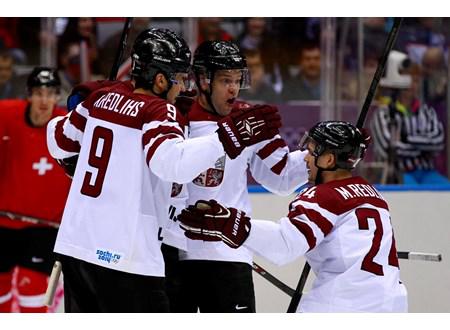Photo hockey JO : Incroyable Lettonie ! - Jeux olympiques