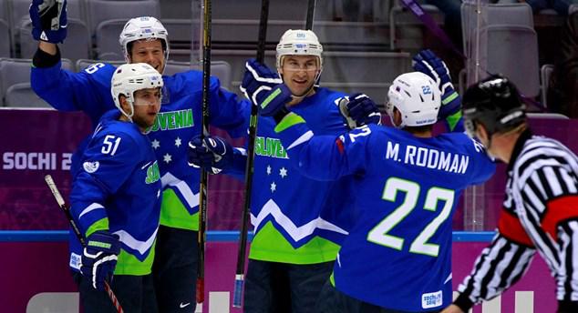 Photo hockey JO : La Slovnie entre dans l