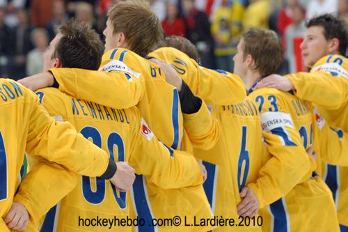 Photo hockey JO : La Sude prend la tte du groupe C - Jeux olympiques