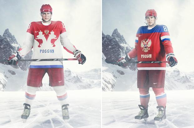 Photo hockey JO : Les maillots russes pour Sotchi - Jeux olympiques
